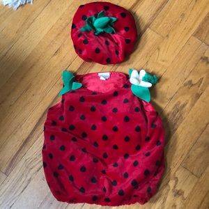 Baby Strawberry Halloween Costume